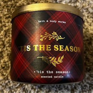 Tis the season 3 wick candle bath and body works